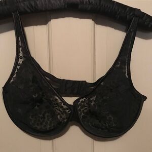 Victoria's Secret Black Sheer Bra